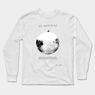 RM Mono. - Moonchild light Long Sleeve T-Shirt